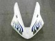 Blanco ABS Moto Plástica Yamaha R1 2002-2003 Blanco ABS Moto Plástica Yamaha R1 2002-2003