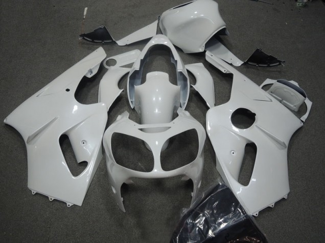 Blanco ABS Moto Plástico Kawasaki ZX12R 2000-2001