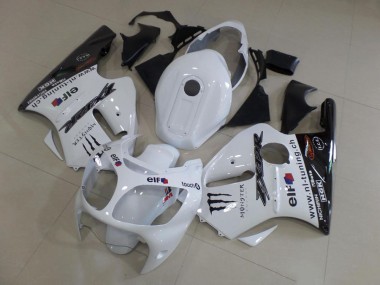Blanco ABS Moto Plásticos Kawasaki ZX12R 2000-2001