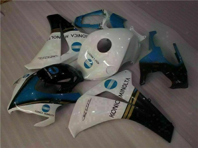 Blanco Azul ABS Moto Plástica Honda CBR 1000 RR 2008-2011 Blanco Azul ABS Moto Plástica Honda CBR 1000 RR 2008-2011