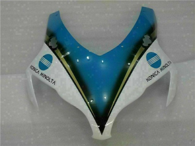 Blanco Azul ABS Moto Plástica Honda CBR 1000 RR 2008-2011 Blanco Azul ABS Moto Plástica Honda CBR 1000 RR 2008-2011