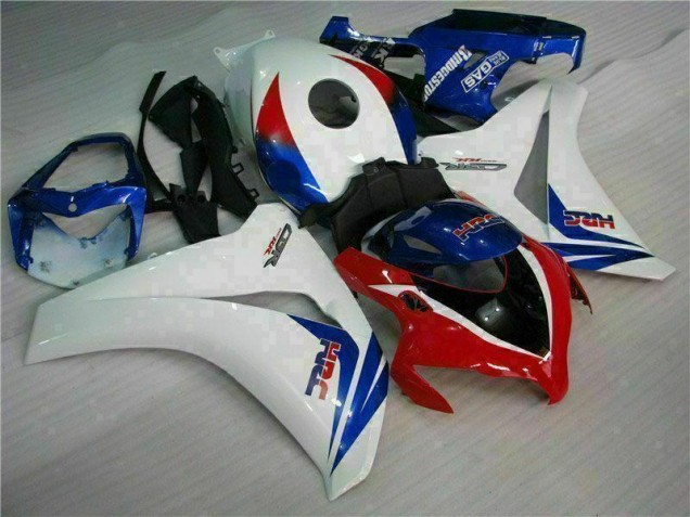 Blanco Azul ABS Moto Plástico Honda CBR 1000 RR 2008-2011