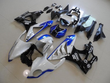 Blanco Azul ABS Moto Plásticos BMW S1000RR 2009-2014