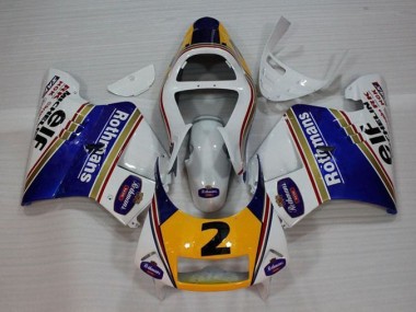 Blanco Azul Amarillo Carenado Moto Honda NSR 250 MC28 P4 1994-1996