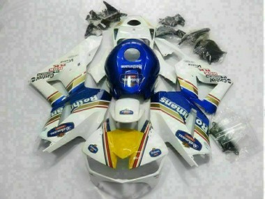 Blanco Azul Carenado Moto Honda CBR 600 RR 2013-2021