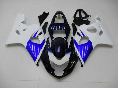 Blanco Azul Carenado Moto Suzuki GSXR 600 / 750 K4 2004-2005