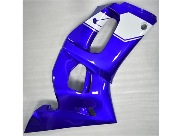 Blanco Azul Carenado & Plástico Moto Yamaha R6 1998-2002 Blanco Azul Carenado & Plástico Moto Yamaha R6 1998-2002