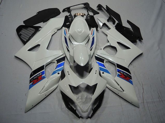 Blanco Azul Carenados Moto Suzuki GSXR 1000 K7 2007-2008 Blanco Azul Carenados Moto Suzuki GSXR 1000 K7 2007-2008