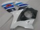 Blanco Azul Carenados Moto Suzuki GSXR 1000 K9 2009-2016 Blanco Azul Carenados Moto Suzuki GSXR 1000 K9 2009-2016