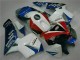 Blanco Azul Carrocería Motocicletas Honda CBR 600 RR 2005-2006 Blanco Azul Carrocería Motocicletas Honda CBR 600 RR 2005-2006