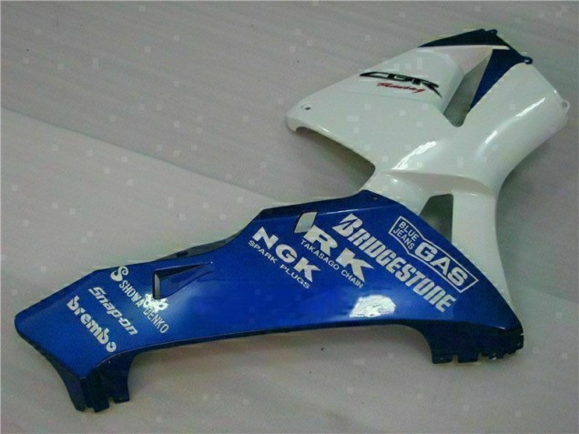 Blanco Azul Carrocería Motocicletas Honda CBR 600 RR 2005-2006 Blanco Azul Carrocería Motocicletas Honda CBR 600 RR 2005-2006