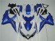 Blanco Azul Kit Carenado Moto Suzuki GSXR 600 / 750 K8 2008-2010 Blanco Azul Kit Carenado Moto Suzuki GSXR 600 / 750 K8 2008-2010