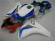 Blanco Azul Kits ABS Carenado Motocicleta Honda CBR 1000 RR 2008-2011 Blanco Azul Kits ABS Carenado Motocicleta Honda CBR 1000 RR 2008-2011