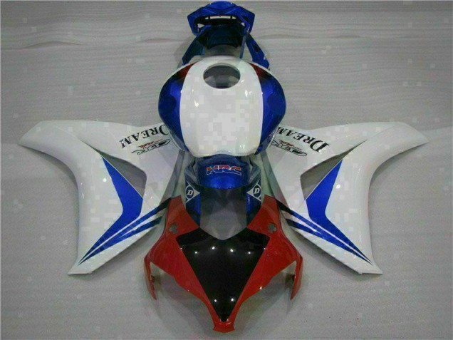 Blanco Azul Kits ABS Carenado Motocicleta Honda CBR 1000 RR 2008-2011 Blanco Azul Kits ABS Carenado Motocicleta Honda CBR 1000 RR 2008-2011