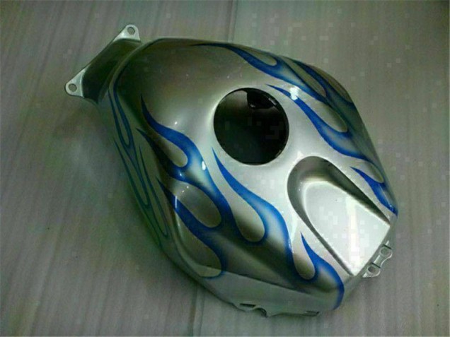 Blanco Azul Llama Carenado Moto Honda CBR 600 RR 2005-2006 Blanco Azul Llama Carenado Moto Honda CBR 600 RR 2005-2006