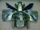 Blanco Azul Llama Carenado Moto Honda CBR 600 RR 2005-2006 Blanco Azul Llama Carenado Moto Honda CBR 600 RR 2005-2006