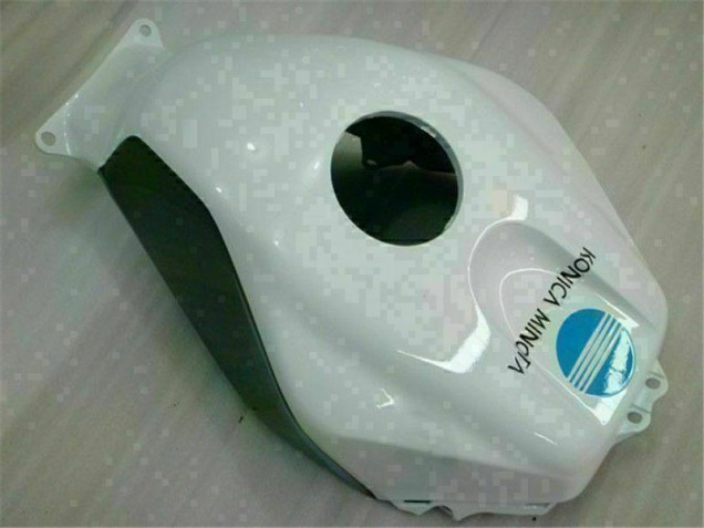 Blanco Azul Moto Plástico Honda CBR 600 RR 2005-2006 Blanco Azul Moto Plástico Honda CBR 600 RR 2005-2006