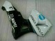 Blanco Azul Moto Plástico Honda CBR 600 RR 2005-2006 Blanco Azul Moto Plástico Honda CBR 600 RR 2005-2006