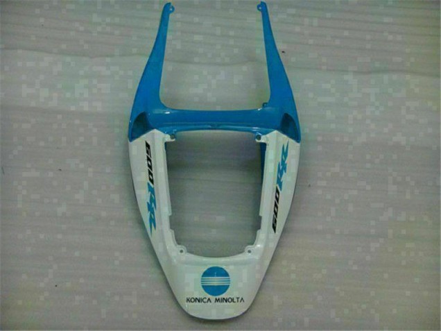 Blanco Azul Moto Plástico Honda CBR 600 RR 2005-2006 Blanco Azul Moto Plástico Honda CBR 600 RR 2005-2006