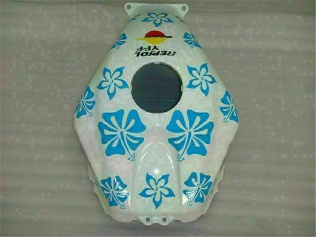 Blanco Azul Nastro Azzurro 46 ABS Moto Plástico Honda CBR 600 RR 2005-2006 Blanco Azul Nastro Azzurro 46 ABS Moto Plástico Honda CBR 600 RR 2005-2006
