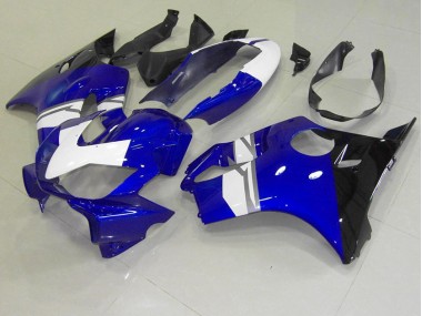 Blanco Azul Negro Carenado Moto Honda CBR 600 F4i 2004-2007