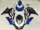 Blanco Azul Negro Carenados Moto Suzuki GSXR 1000 K9 2009-2016 Blanco Azul Negro Carenados Moto Suzuki GSXR 1000 K9 2009-2016