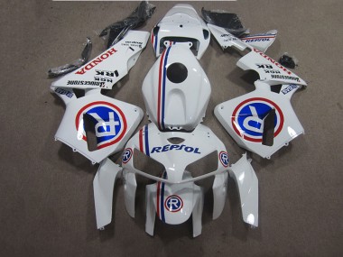 Blanco Azul Repsol Carenado Moto Honda CBR 600 RR 2005-2006