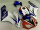 Blanco Azul Rojo Carenado Moto Honda CBR 1000 RR 2004-2005 Blanco Azul Rojo Carenado Moto Honda CBR 1000 RR 2004-2005