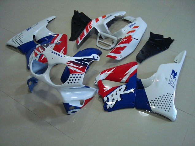 Blanco Azul Rojo Carenado Moto Honda CBR 900 RR 893 1992-1993 Blanco Azul Rojo Carenado Moto Honda CBR 900 RR 893 1992-1993