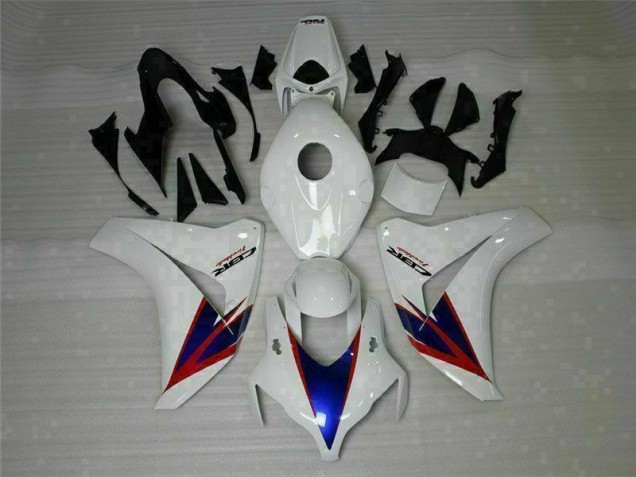 Blanco Azul Rojo Kit Carenado ABS Completo Honda CBR 1000 RR 2008-2011 Blanco Azul Rojo Kit Carenado ABS Completo Honda CBR 1000 RR 2008-2011
