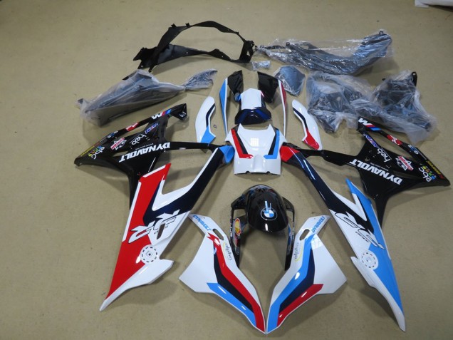 Blanco Azul Rojo Negro Carenado Moto BMW S1000RR 2019-2021 Blanco Azul Rojo Negro Carenado Moto BMW S1000RR 2019-2021