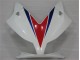 Blanco Azul Rojo Plástica Moto Honda CBR 1000 RR 2012-2016 Blanco Azul Rojo Plástica Moto Honda CBR 1000 RR 2012-2016