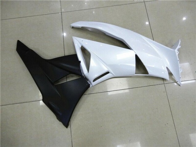 Blanco Carenado Moto Kawasaki ZX6R 2009-2012 Blanco Carenado Moto Kawasaki ZX6R 2009-2012