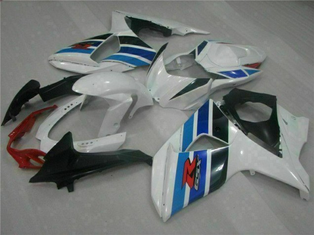Blanco Carenado Moto Suzuki GSXR 1000 K9 2009-2016 Blanco Carenado Moto Suzuki GSXR 1000 K9 2009-2016