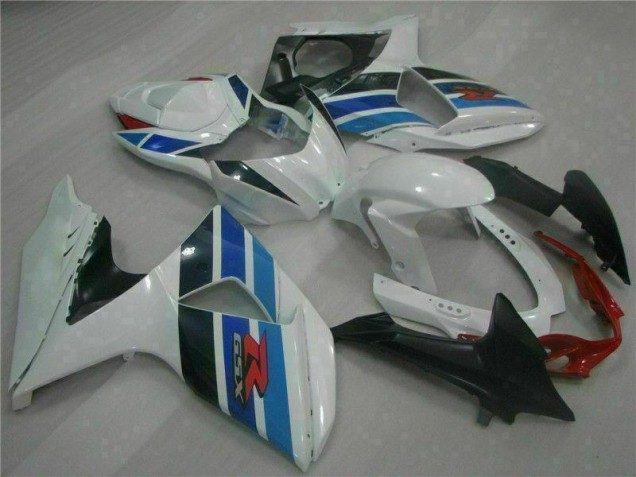 Blanco Carenado Moto Suzuki GSXR 1000 K9 2009-2016 Blanco Carenado Moto Suzuki GSXR 1000 K9 2009-2016
