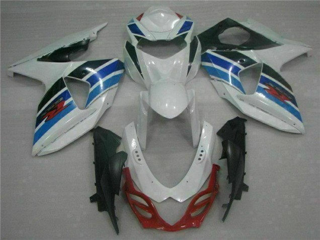 Blanco Carenado Moto Suzuki GSXR 1000 K9 2009-2016 Blanco Carenado Moto Suzuki GSXR 1000 K9 2009-2016