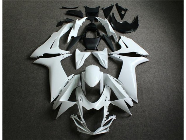 Blanco Carenado Moto Suzuki GSXR 600 / 750 K11 2011-2021 Blanco Carenado Moto Suzuki GSXR 600 / 750 K11 2011-2021