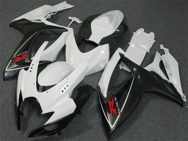 Blanco Carenado Moto Suzuki GSXR 600 / 750 K6 2006-2007 Blanco Carenado Moto Suzuki GSXR 600 / 750 K6 2006-2007