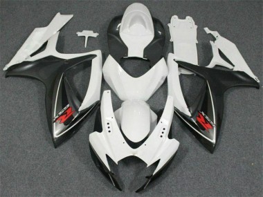 Blanco Carenado Moto Suzuki GSXR 600 / 750 K6 2006-2007