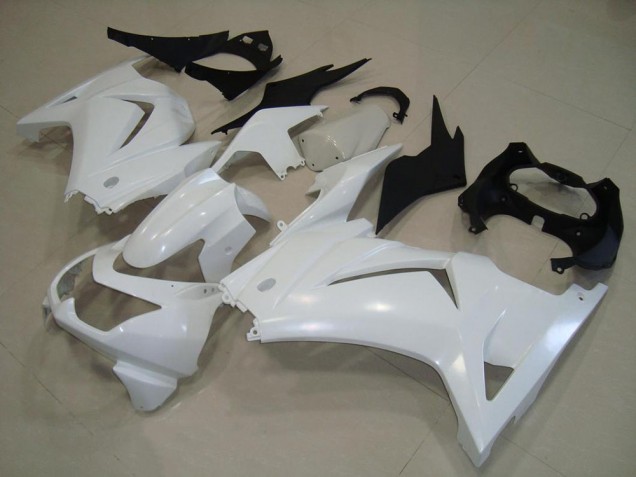 Blanco Carenado & Plástico Moto Kawasaki ZX 250R 2008-2012 Blanco Carenado & Plástico Moto Kawasaki ZX 250R 2008-2012