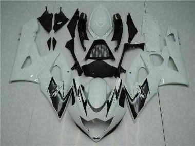 Blanco Carenado & Plástico Moto Suzuki GSXR 1000 K5 2005-2006