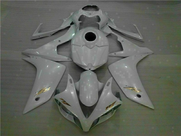 Blanco Carenado & Plástico Moto Yamaha R1 2007-2008 Blanco Carenado & Plástico Moto Yamaha R1 2007-2008