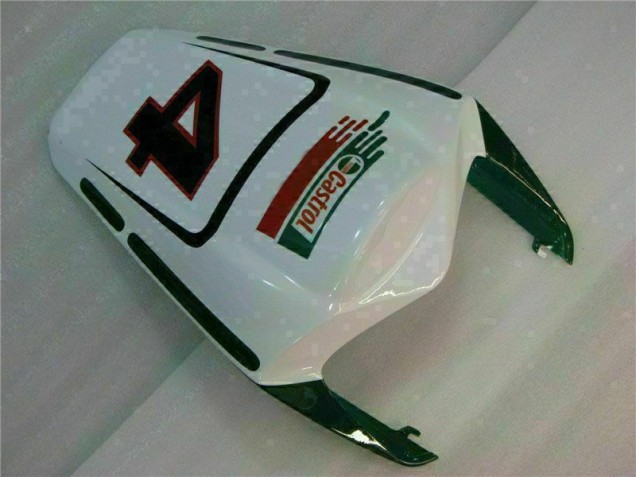 Blanco Castrol 4 Carenado Moto Honda CBR 1000 RR 2008-2011 Blanco Castrol 4 Carenado Moto Honda CBR 1000 RR 2008-2011