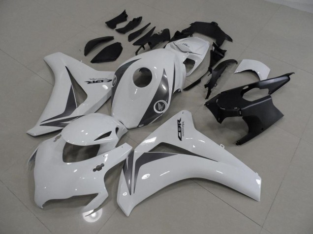 Blanco & Gris Carenado Moto Honda CBR 1000 RR 2008-2011