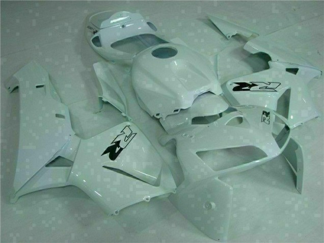 Blanco Kit Carenado Moto Honda CBR 600 RR 2005-2006 Blanco Kit Carenado Moto Honda CBR 600 RR 2005-2006