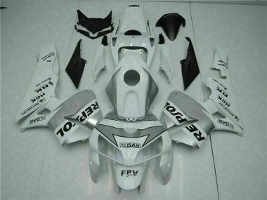 Blanco Kit Completo Carenado Moto Honda CBR 600 RR 2005-2006