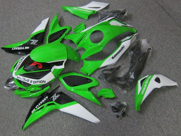 Blanco Kit Completo Carenado Moto Kawasaki Z1000 2007-2009
