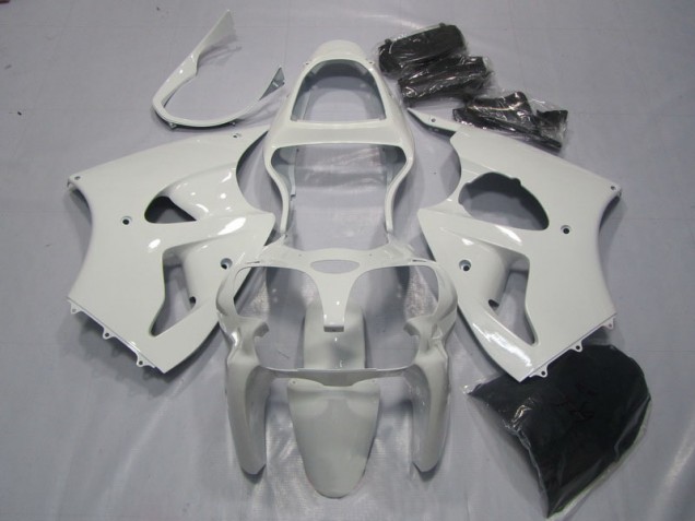 Blanco Kits Carenado Moto Kawasaki ZX6R 2000-2002 Blanco Kits Carenado Moto Kawasaki ZX6R 2000-2002