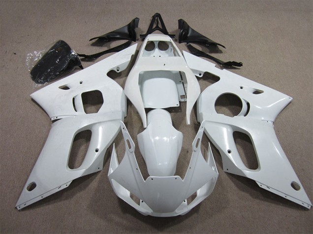 Blanco Kits Carenado Moto Yamaha R6 1998-2002 Blanco Kits Carenado Moto Yamaha R6 1998-2002