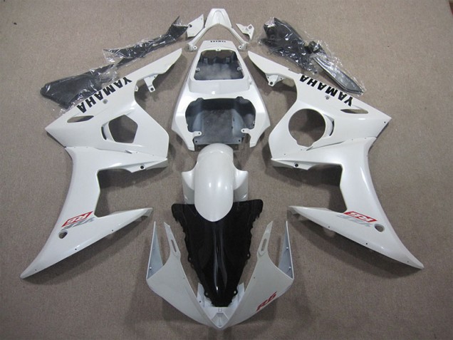 Blanco Kits Carenado Moto Yamaha R6 2003-2005 Blanco Kits Carenado Moto Yamaha R6 2003-2005